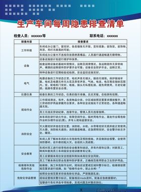 印染厂车间隐患排查