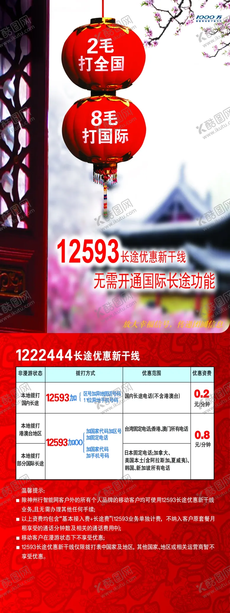 编号：30593506190918121383【酷图网】源文件下载-通信促销展架易拉宝海报火爆