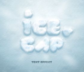 雪字特效