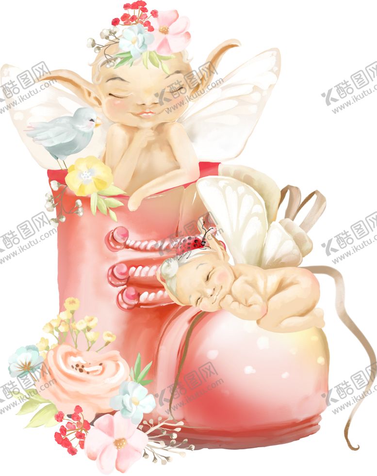 编号：51974711010049259105【酷图网】源文件下载-手绘唯美剪贴画