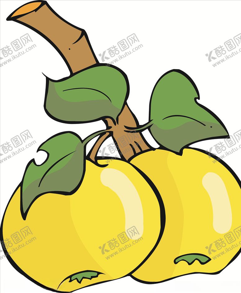 编号：74001910012026035535【酷图网】源文件下载-卡通沙梨