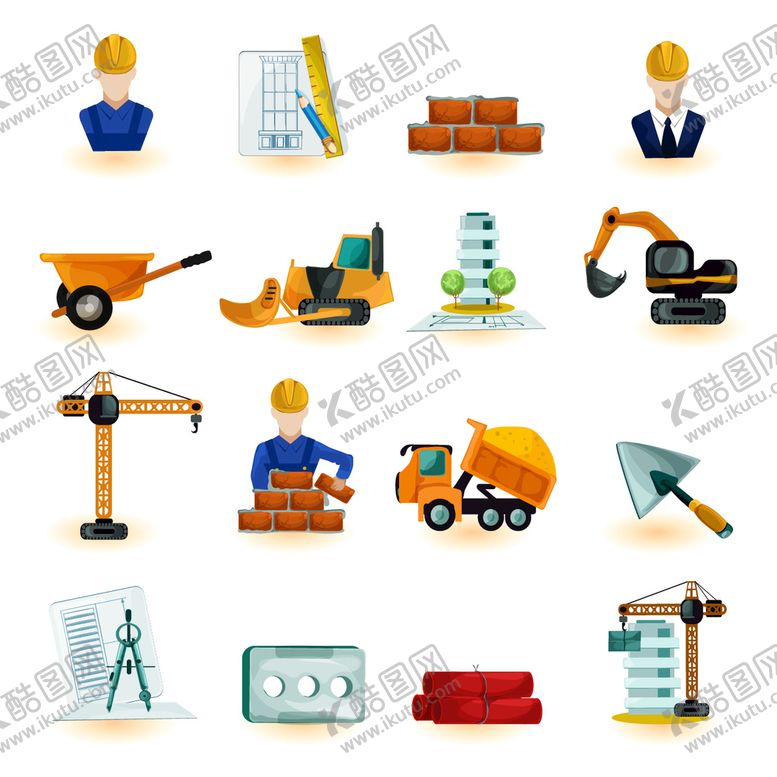 编号：22851301202110469850【酷图网】源文件下载-工程施工图标