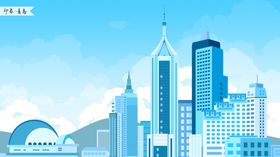 城市国潮海报