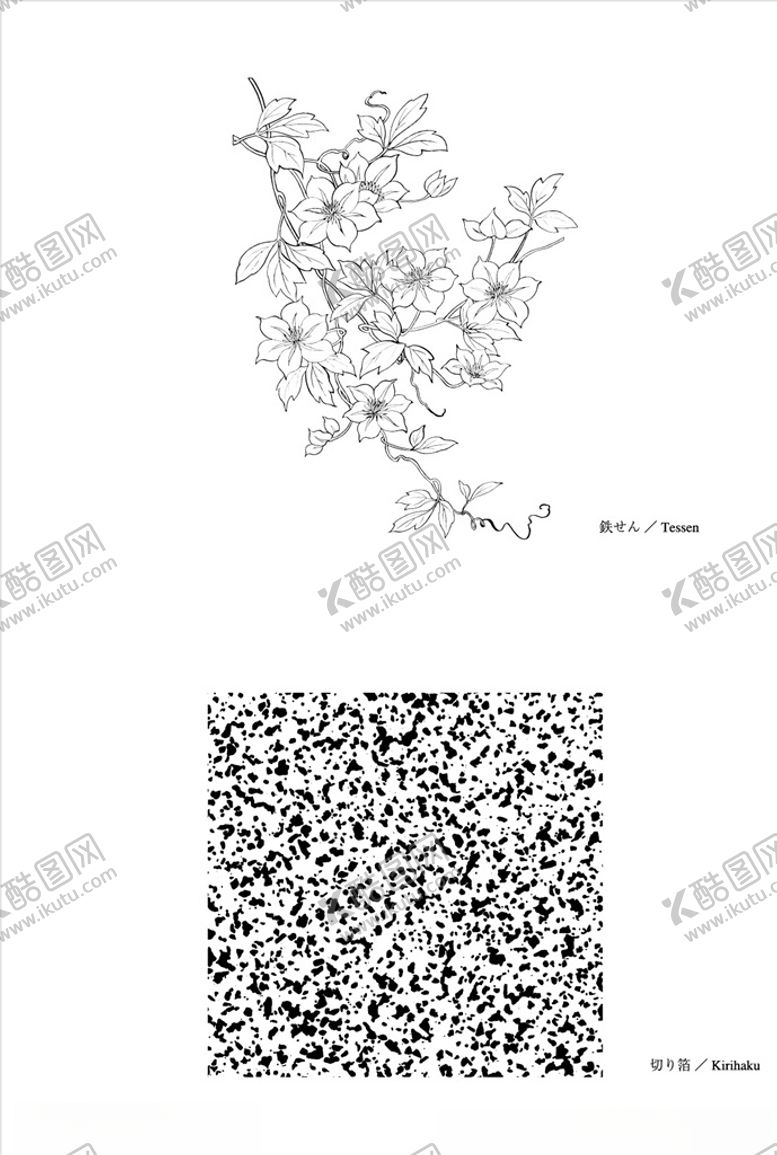 编号：97789910010726066872【酷图网】源文件下载-线描花朵
