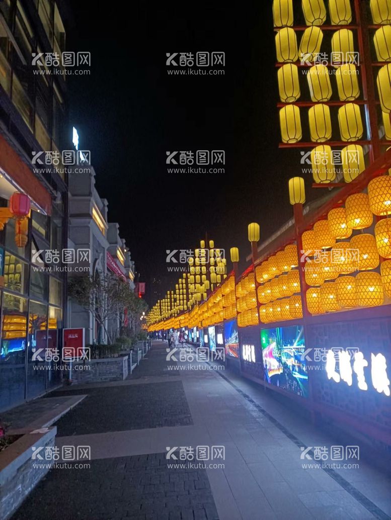 编号：69013012041043317479【酷图网】源文件下载-自贡灯会夜景