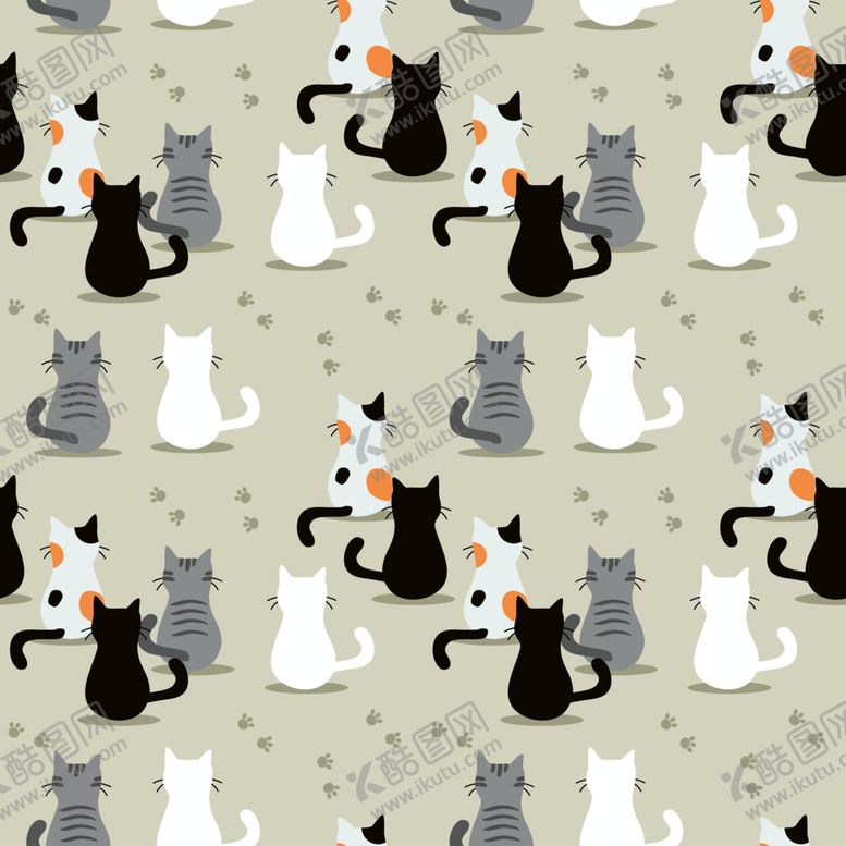 编号：77640510011647283109【酷图网】源文件下载-小清新卡通图案背景