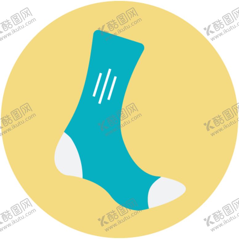 编号：16096110092231295666【酷图网】源文件下载-袜子图标