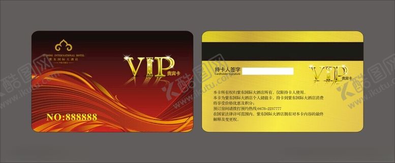 编号：89098602211052303205【酷图网】源文件下载-贵宾卡