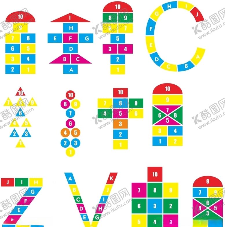 编号：61798110301253246627【酷图网】源文件下载-跳房子