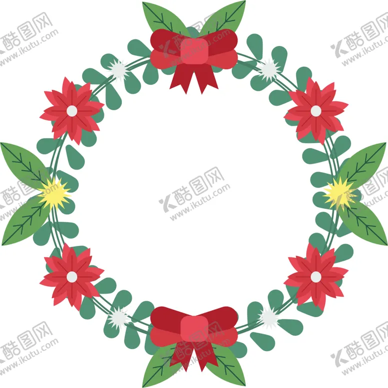 编号：75303301250804446317【酷图网】源文件下载-植物花环
