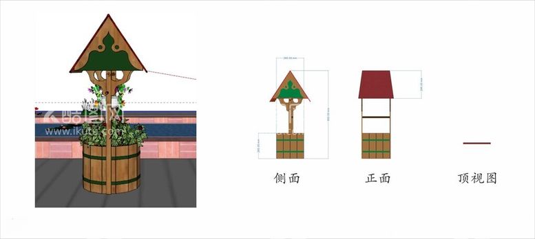 编号：68228112102043148294【酷图网】源文件下载-园林花艺摆件