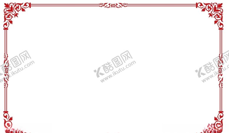 编号：26226410240229164575【酷图网】源文件下载-中式边框欧美边框