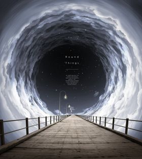 极坐标效果鱼眼海报图片