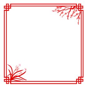 卡通简洁边框