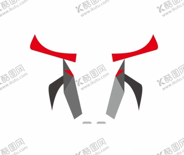 编号：46759804201923406533【酷图网】源文件下载-牛年牛头素材