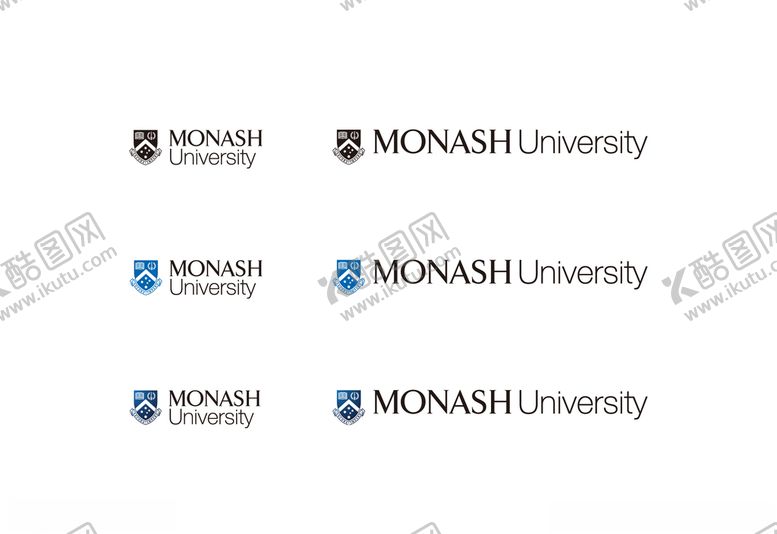 编号：97557509260613519619【酷图网】源文件下载-澳大利亚莫纳什大学校徽新版