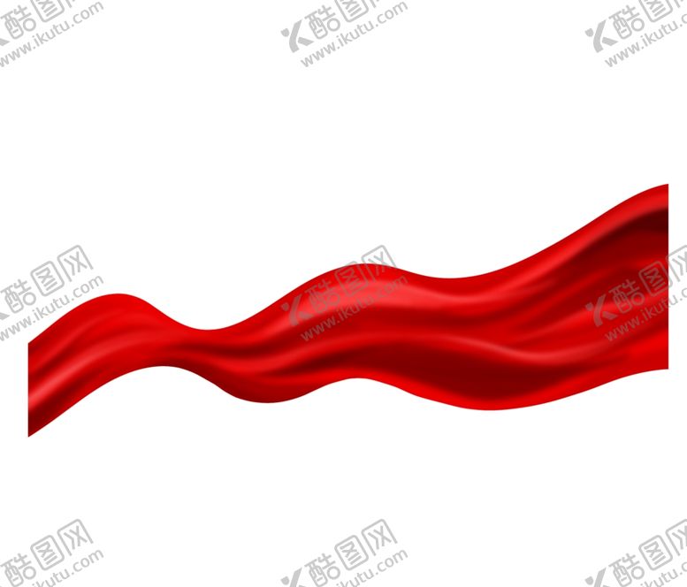 编号：51766006171959593738【酷图网】源文件下载-红色飘带素材红色彩带丝带丝绸