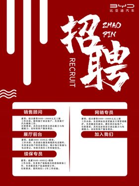 招聘海报