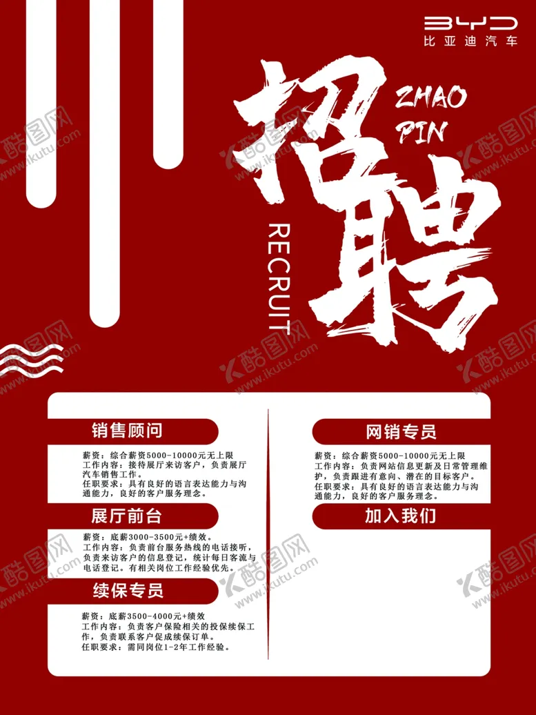 编号：25001203150302361515【酷图网】源文件下载-招聘海报