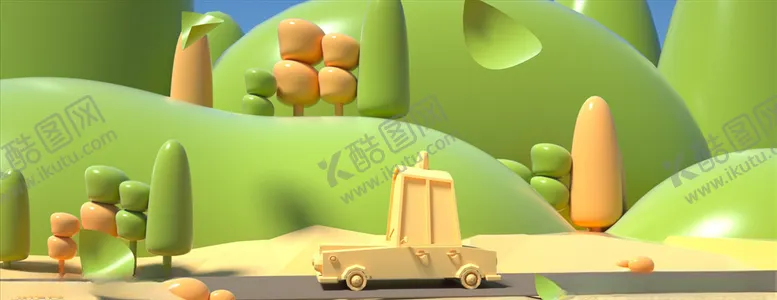 编号：38786005061740482419【酷图网】源文件下载-模型风景立体