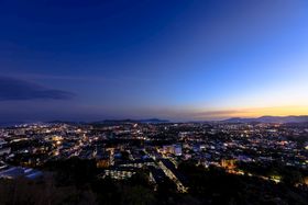 城市夜景海报