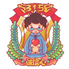 诚信315背景促销晚会