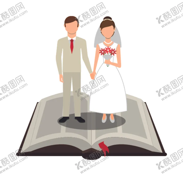 编号：24960907061747101874【酷图网】源文件下载-情侣卡通小人心形设计背景爱心