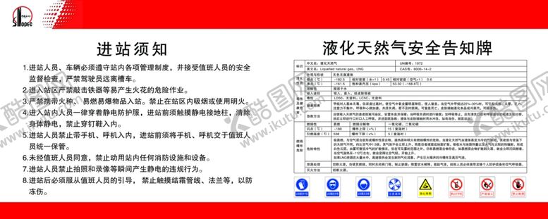 编号：69844305040350431519【酷图网】源文件下载-天然气站进站须知