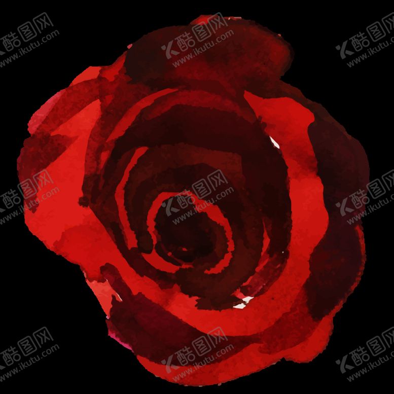 编号：63989405101531435741【酷图网】源文件下载-水彩花朵装饰