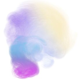 彩色烟雾免扣图案