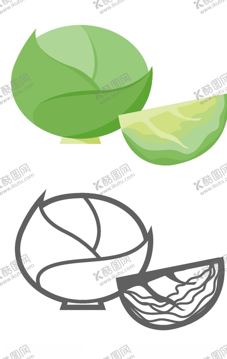 编号：57583207011704245389【酷图网】源文件下载-手绘卡通蔬