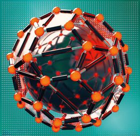 C4D模型粒子原子球体球