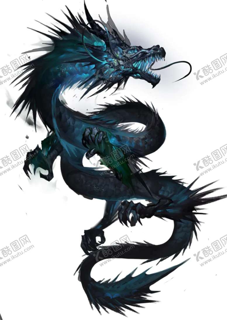 编号：62045504091059429292【酷图网】源文件下载-中国风金色龙元素