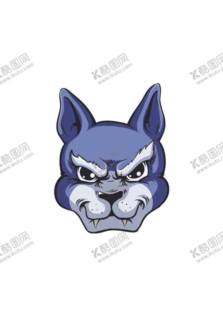 编号：85270107050309267122【酷图网】源文件下载-创意可爱卡通动物头像素材