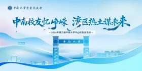 中南大学校友活动背景