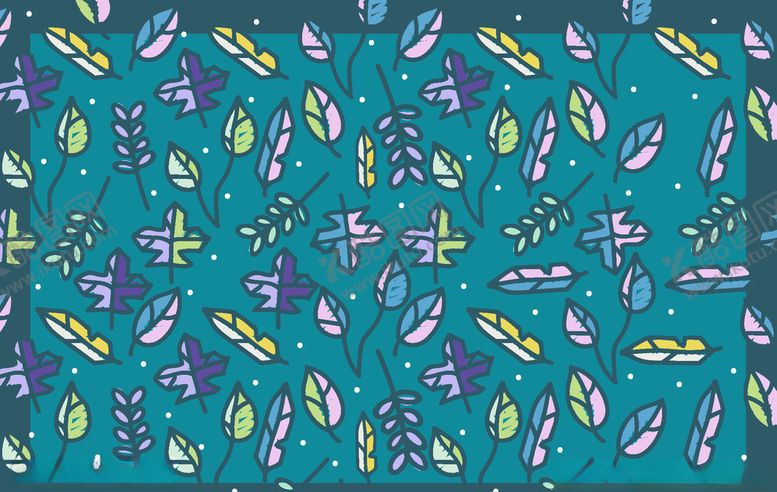 编号：95579709241338386223【酷图网】源文件下载-叶子背景