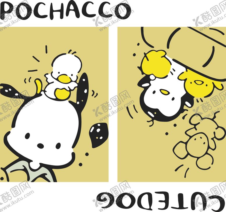 编号：97535510200259517286【酷图网】源文件下载-狗狗企鹅小鸟熊鸭子