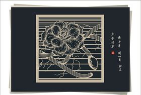 沙漠之花雕版印花