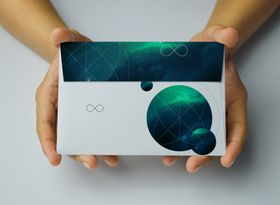 信封样机效果图