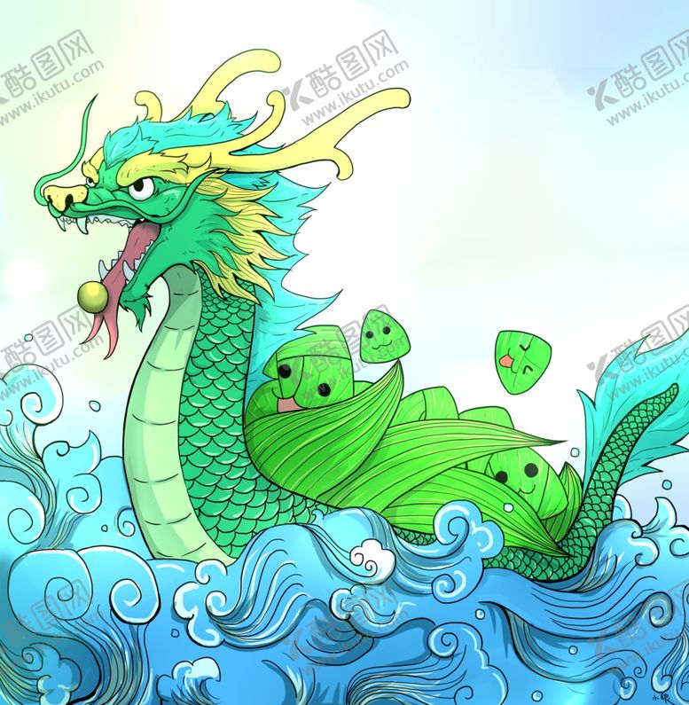 编号：14393211011923197419【酷图网】源文件下载-端午节插画