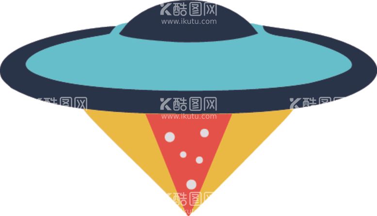 编号：28783712172214278230【酷图网】源文件下载-ufo飞蝶卡通外星飞行器