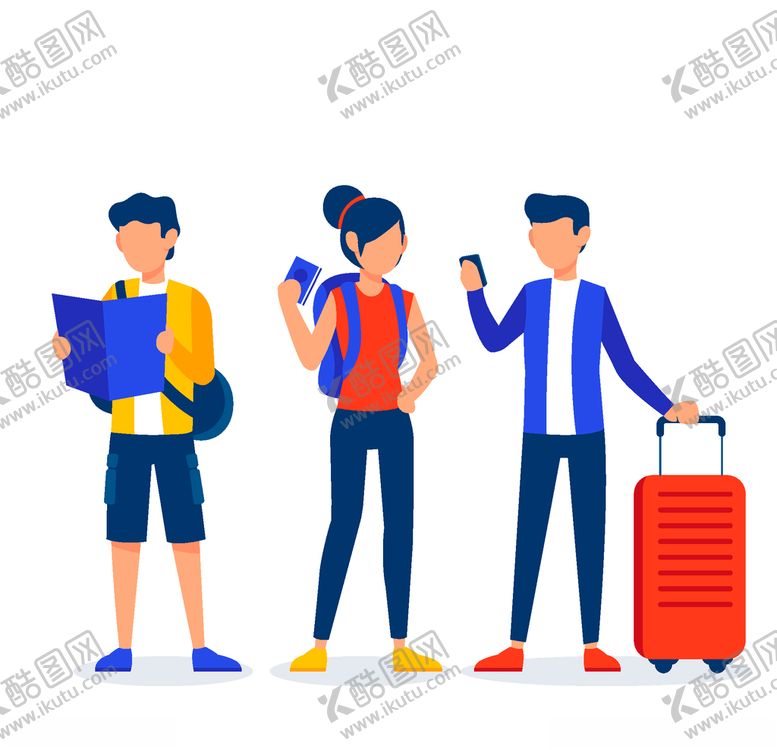 编号：72407710171742451724【酷图网】源文件下载-旅客游客