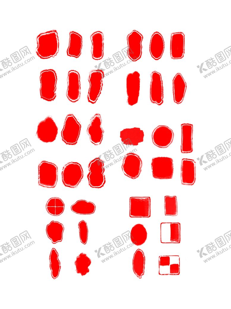 编号：49747810021932202789【酷图网】源文件下载-古典印章素材