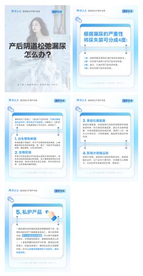 医美行业知识科普介绍海报展板