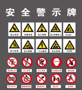 安全警示牌