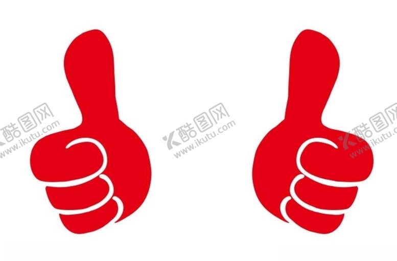 编号：97655506260534151015【酷图网】源文件下载-矢量双手拇指
