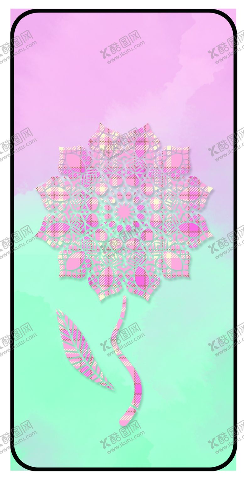 编号：95353010241435451356【酷图网】源文件下载-布纹花手机壳