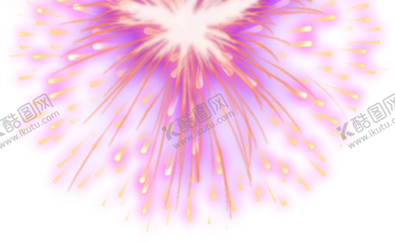 编号：59133810140345215452【酷图网】源文件下载-透明烟花素材