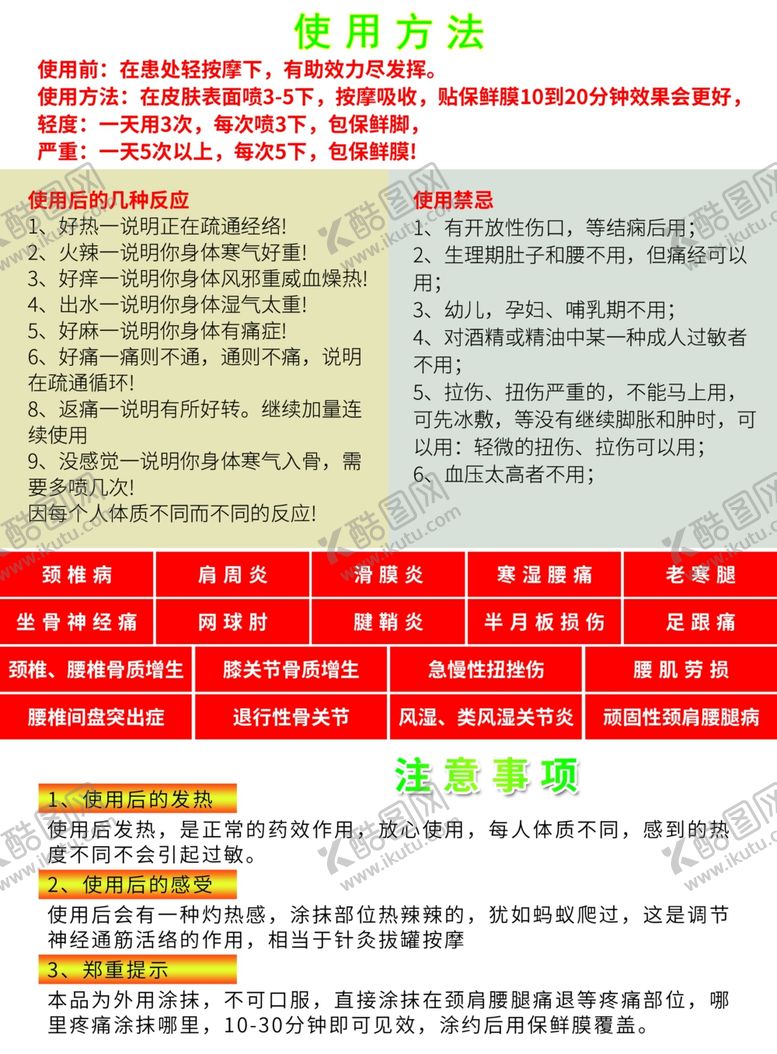编号：77364010162331053202【酷图网】源文件下载-颈椎使用方法正反面