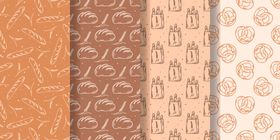 复古风几何图案纹理背景